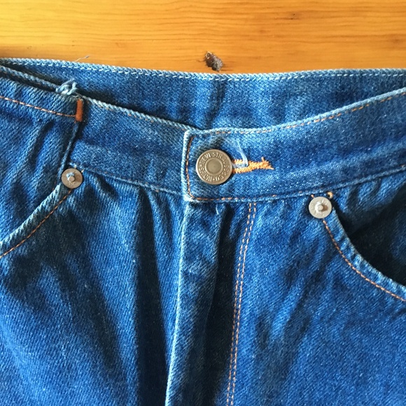 Rare 1990's Levis Jeans Red Collection Split Skirt Y2K - Picture 4 of 14